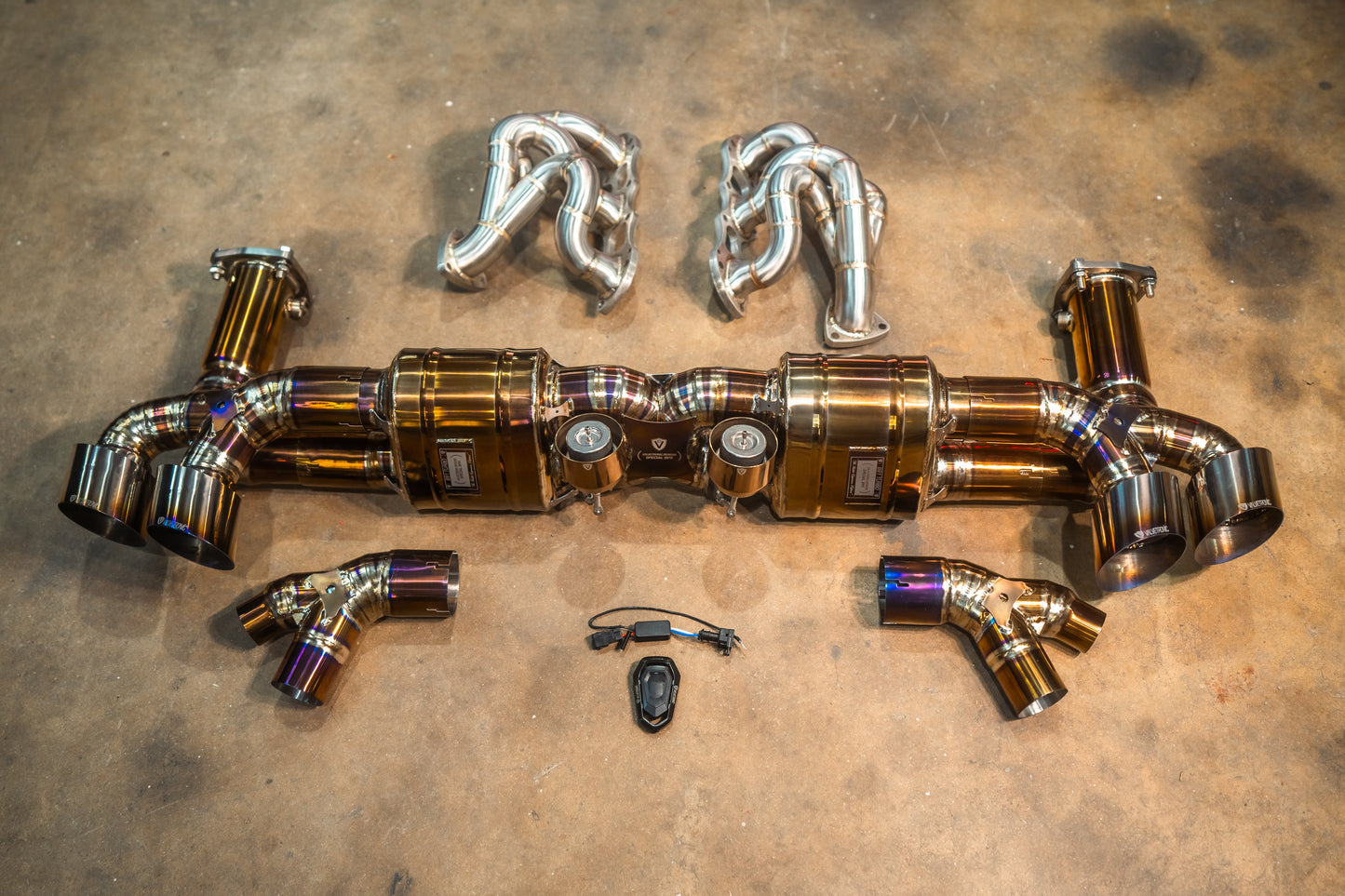 Valvetronic Design Porsche 911 Turbo 991.1 / 991.2 Valved Race Exhaust System