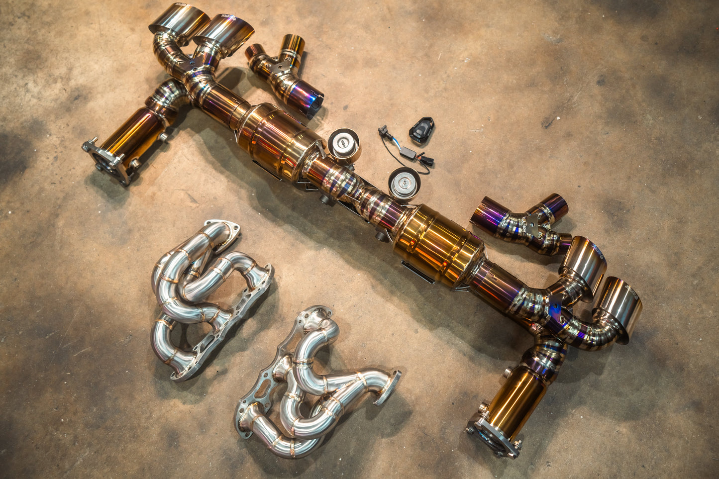 Valvetronic Design Porsche 911 Turbo 991.1 / 991.2 Valved Race Exhaust System