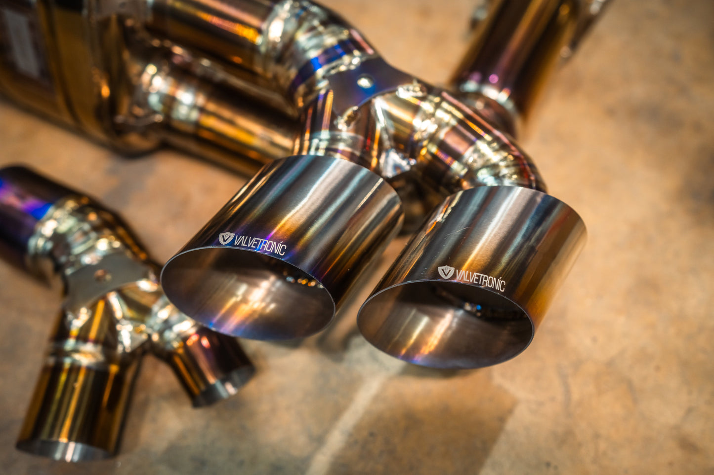 Valvetronic Design Porsche 911 Turbo 991.1 / 991.2 Valved Race Exhaust System