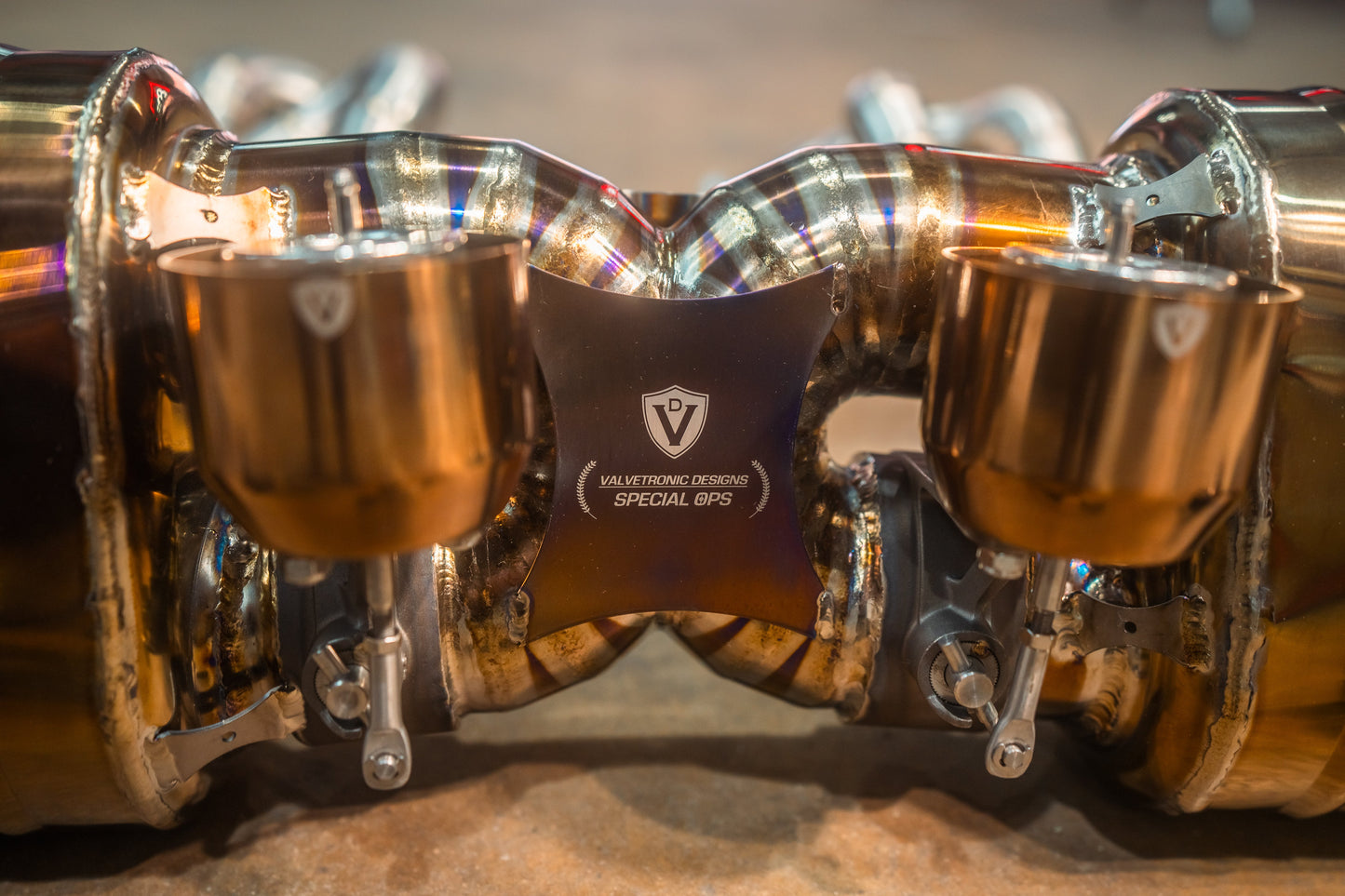 Valvetronic Design Porsche 911 Turbo 991.1 / 991.2 Valved Race Exhaust System
