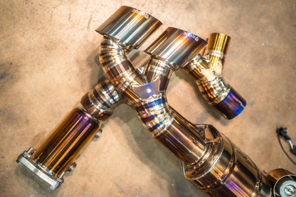 Valvetronic Design Porsche 911 Turbo 991.1 / 991.2 Valved Race Exhaust System