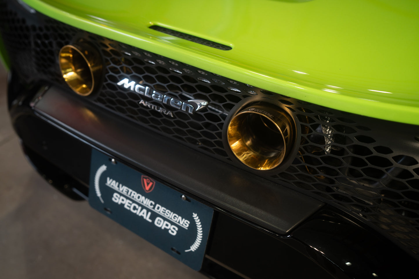 Valvetronic Design Mclaren Artura F1 Exhaust Package