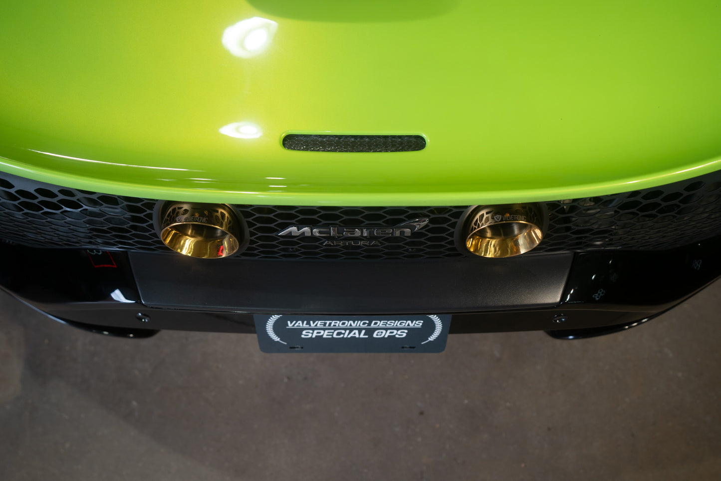 Valvetronic Design Mclaren Artura F1 Exhaust Package