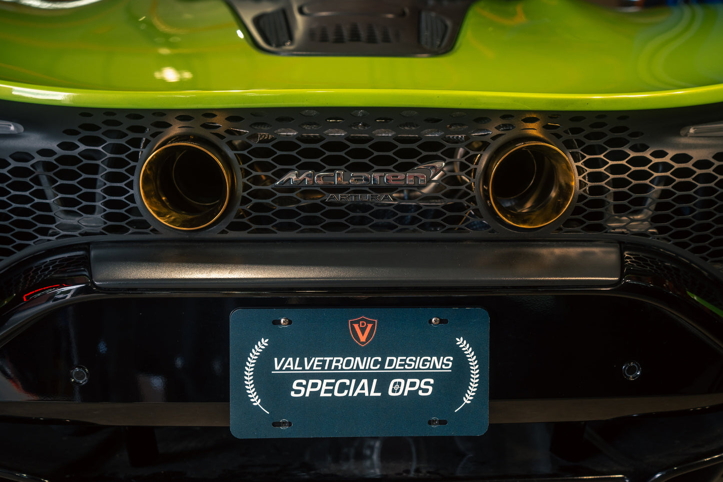 Valvetronic Design Mclaren Artura F1 Exhaust Package