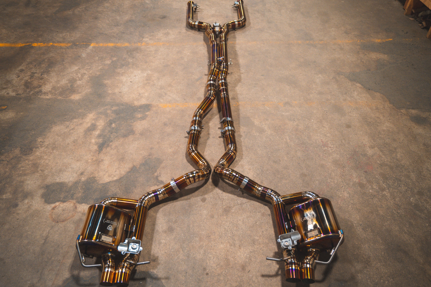 Valvetronic Design Mercedes W205 C63 / C63s Valved Sport Exhaust System