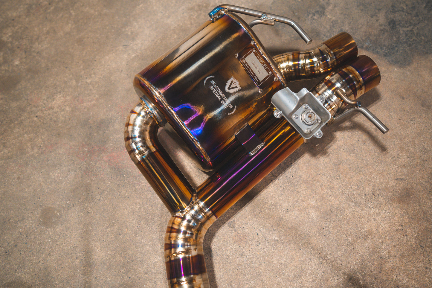 Valvetronic Design Mercedes W205 C63 / C63s Valved Sport Exhaust System
