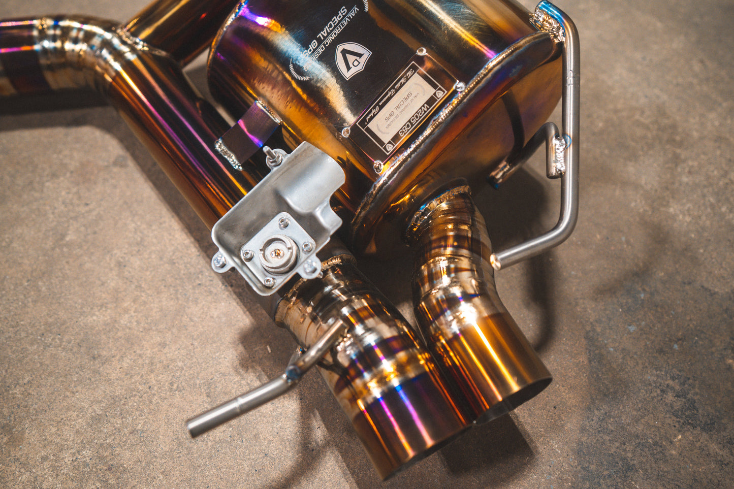 Valvetronic Design Mercedes W205 C63 / C63s Valved Sport Exhaust System