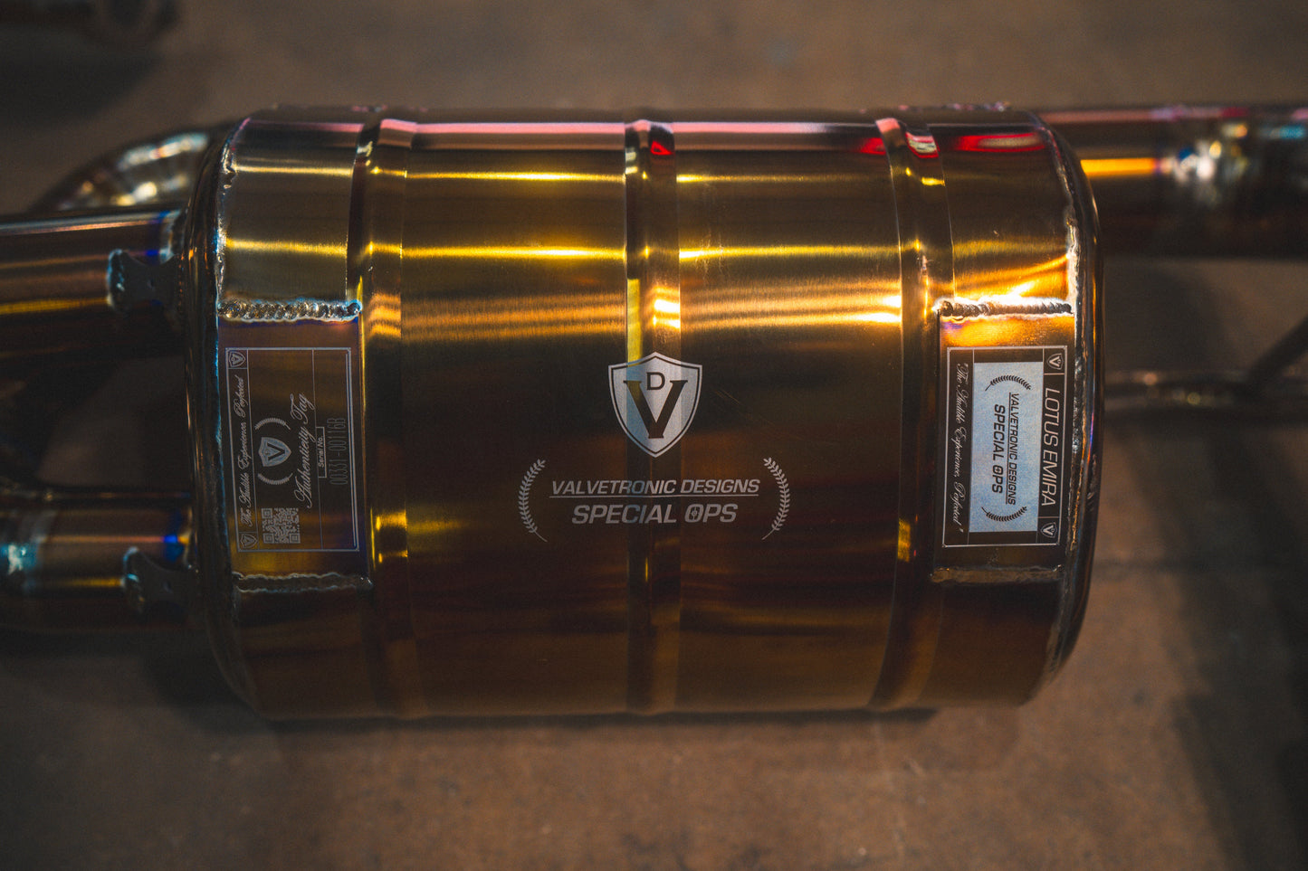Valvetronic Design Lotus Emira Valved Sport Exhaust System