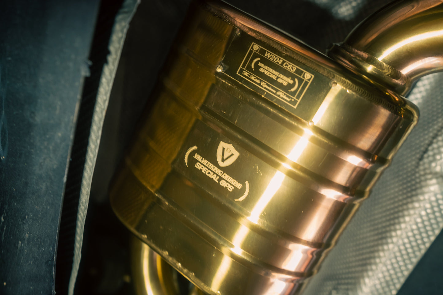 Valvetronic Design Mercedes C63 AMG W204 Valved Sport Exhaust System