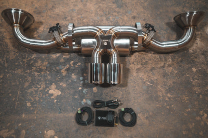Valvetronic Design Porsche 992 GT3/RS Valved Sport Exhaust System