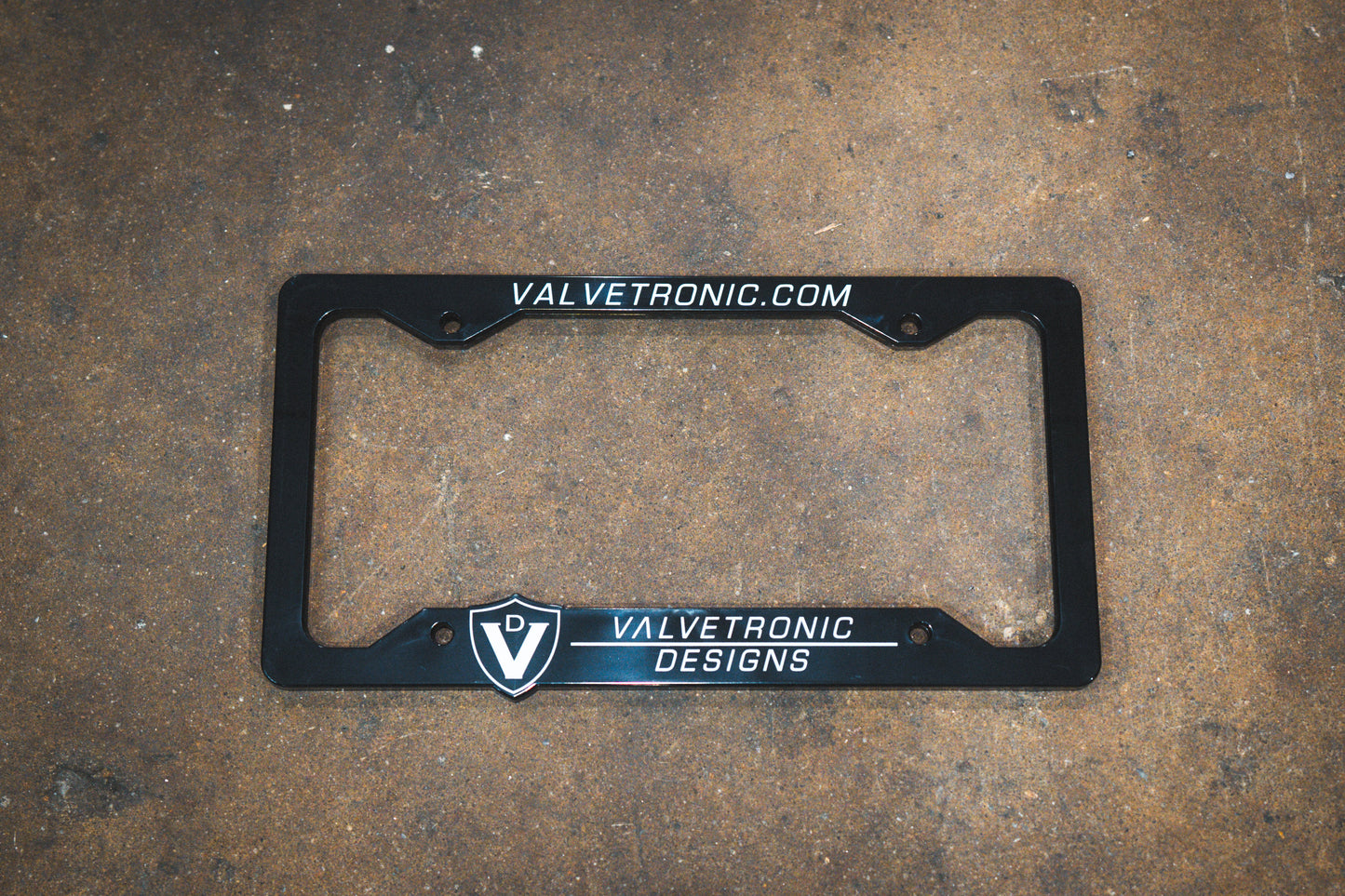 Valvetronic Design Valvetronic Designs License Plate Frame