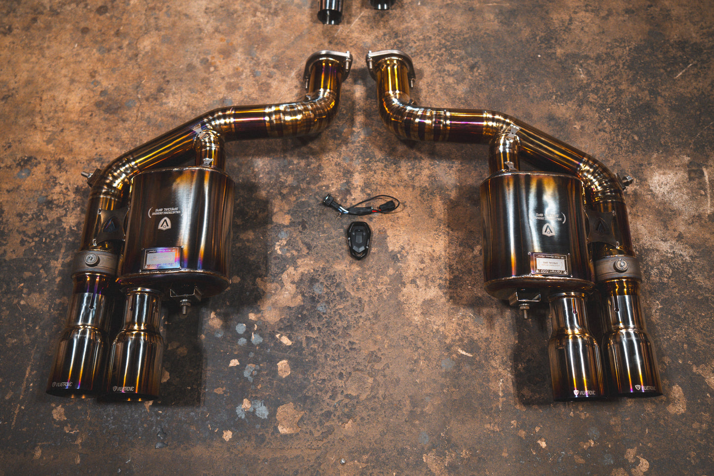 Valvetronic Design Ferrari 599 RACE F1 Valved Exhaust system