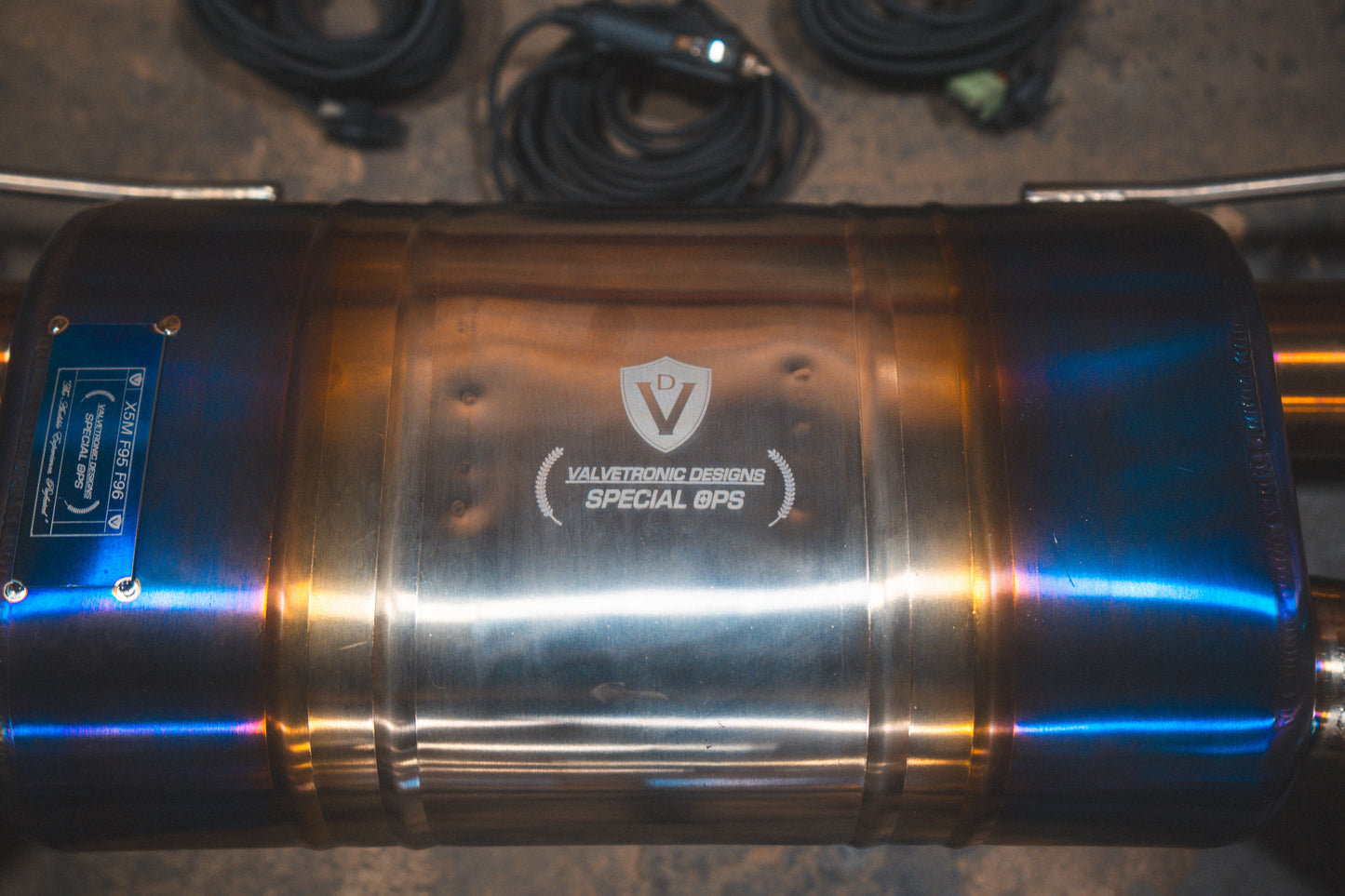 Valvetronic Design BMW X5M / X6M F95 / F96 VALVED SPORT EXHAUST SYSTEM
