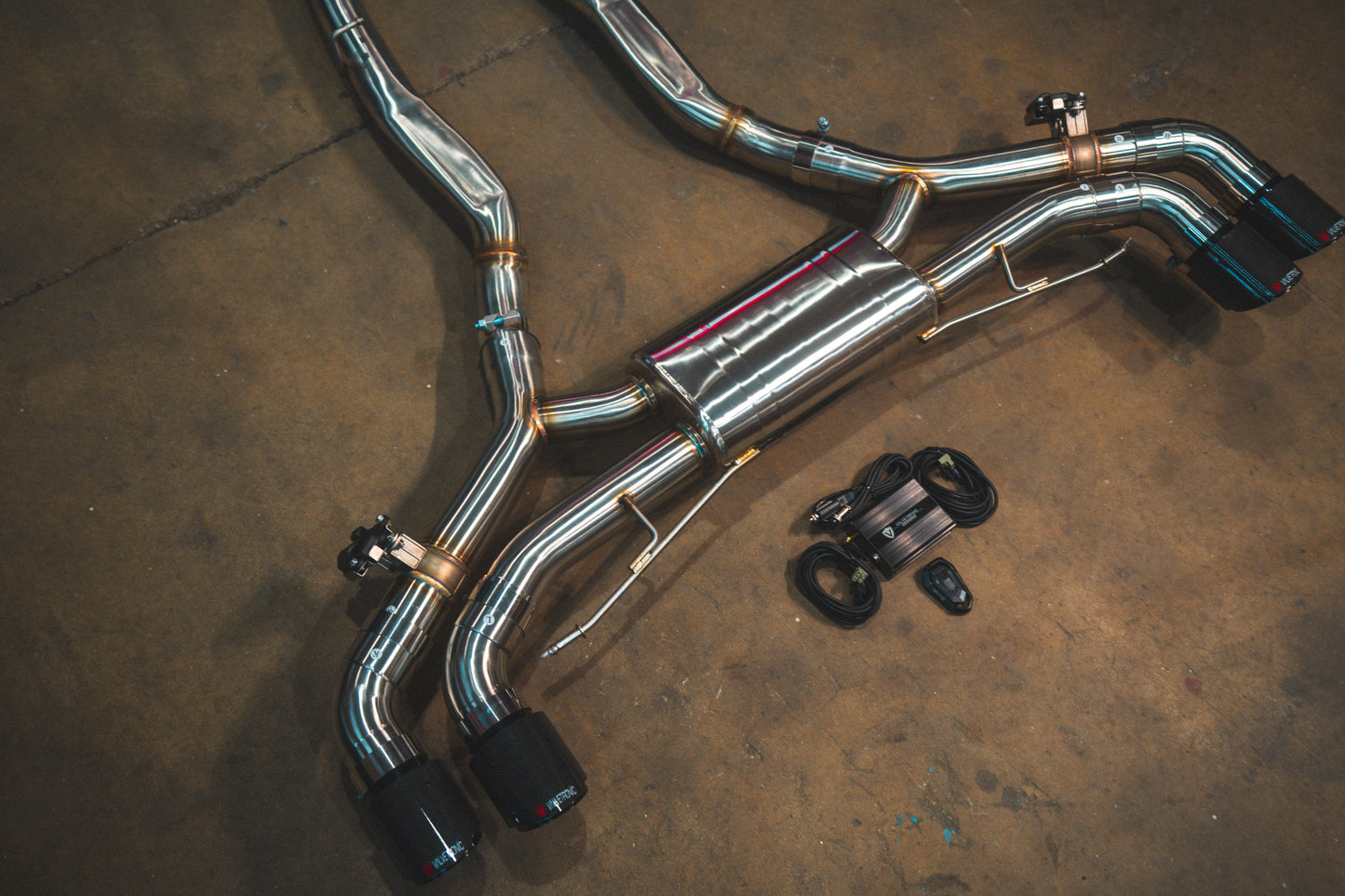 Valvetronic Design BMW X5M / X6M F95 / F96 VALVED SPORT EXHAUST SYSTEM
