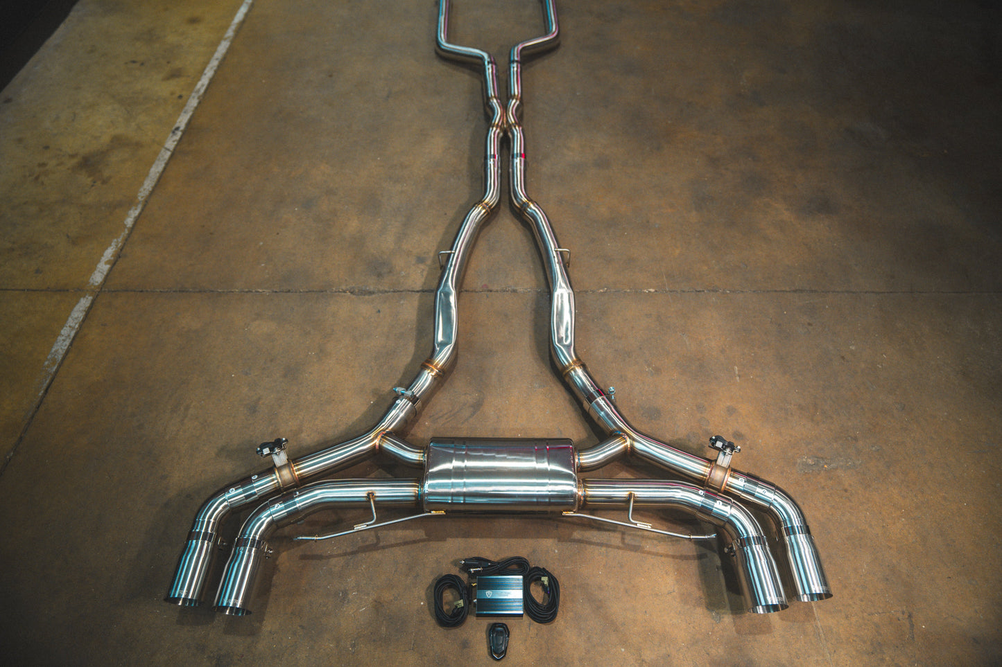 Valvetronic Design BMW X5M / X6M F95 / F96 VALVED SPORT EXHAUST SYSTEM
