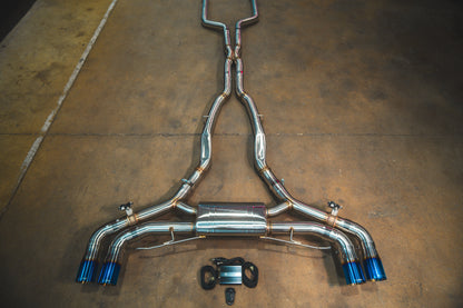 Valvetronic Design BMW X5M / X6M F95 / F96 VALVED SPORT EXHAUST SYSTEM