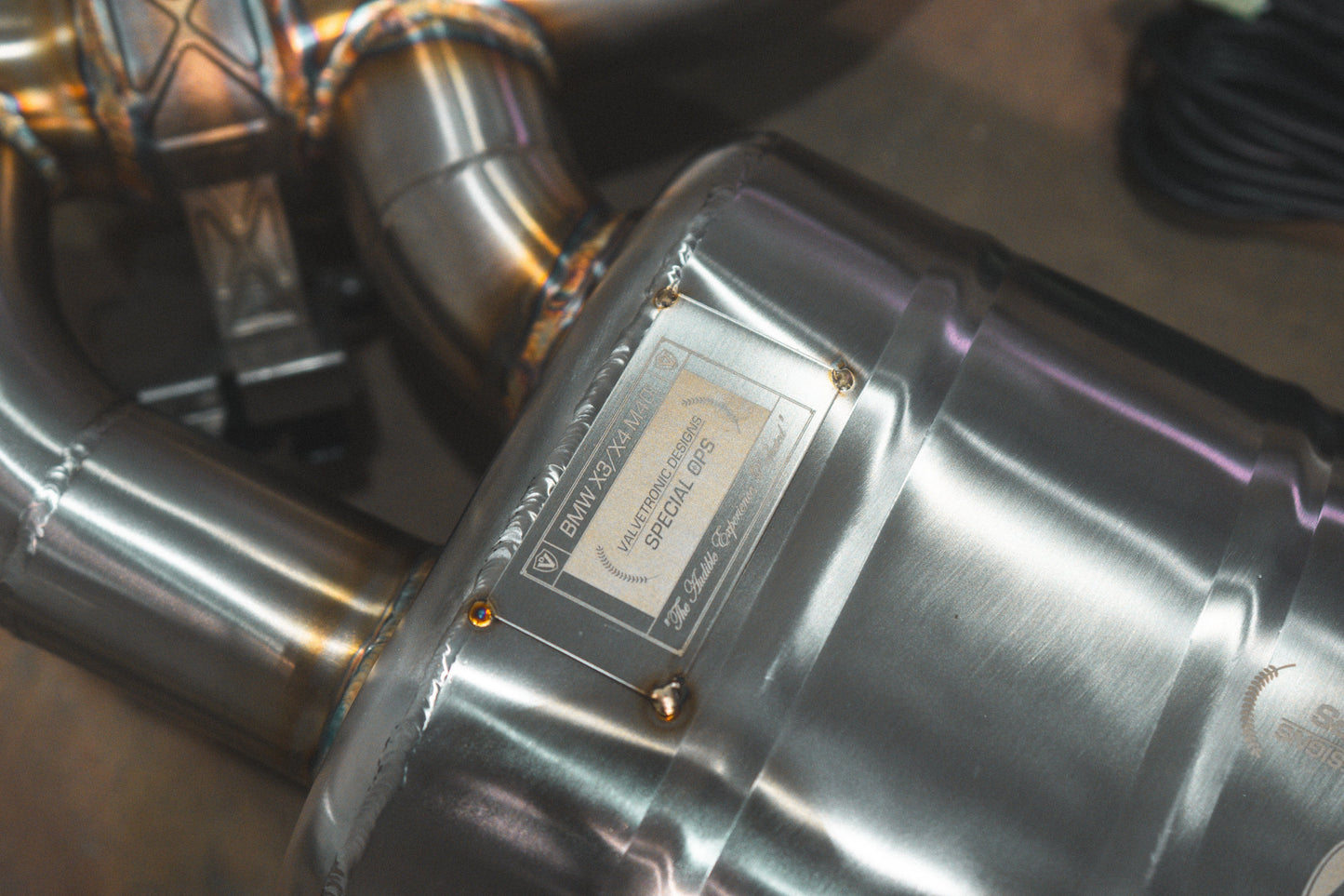 Valvetronic Design BMW X3 / X4 M40i Valved Sport Exhaust System