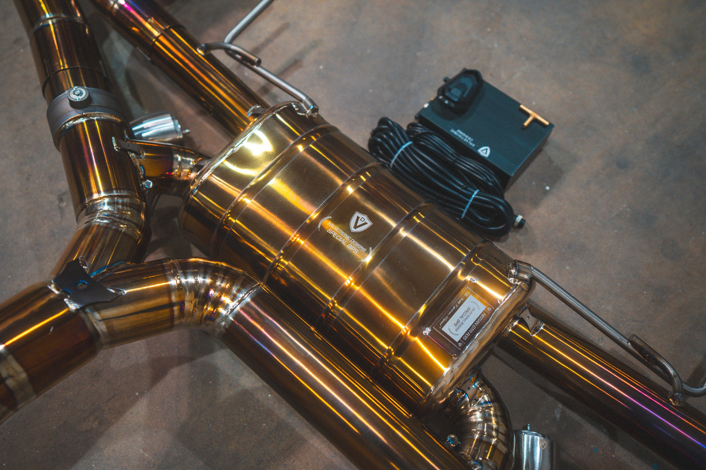 Valvetronic Design Nissan GTR R35 Valved Sport Exhaust System