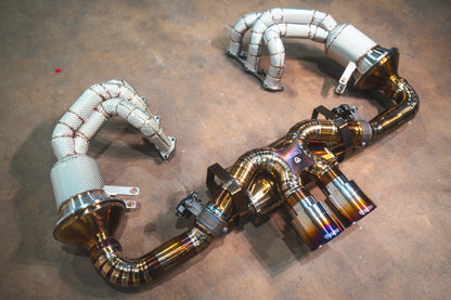 Valvetronic Design Porsche 992 GT3/RS Valved Sport Exhaust System