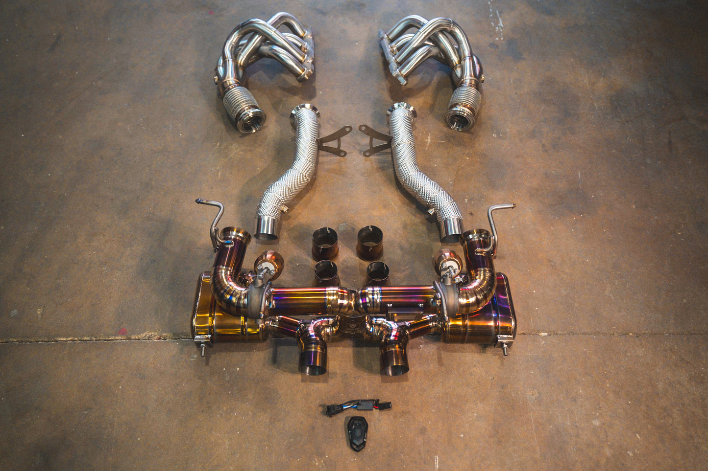 Valvetronic Design Ferrari 458 Italia Valved Sport Exhaust System