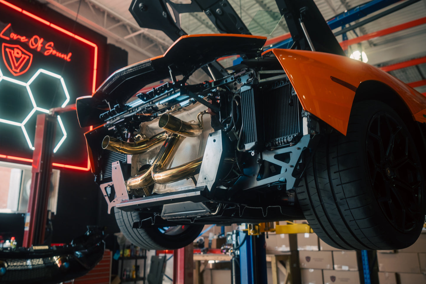 Valvetronic Design Lamborghini Aventador SVJ/Ultimae Valved Sport Exhaust System