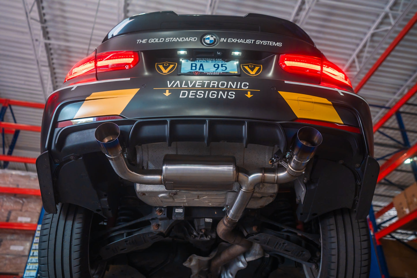 Valvetronic Design BMW F30 / F22 / F36 / F32 Valved Sport Exhaust System (Axleback) F chassis