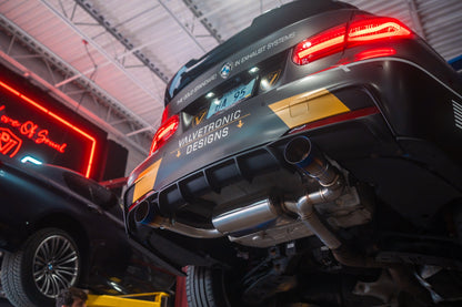 Valvetronic Design BMW F30 / F22 / F36 / F32 Valved Sport Exhaust System (Axleback) F chassis