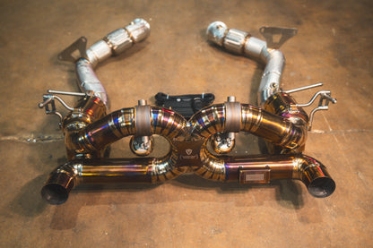 Valvetronic Design Ferrari 488 GTB Valved Sport Exhaust System
