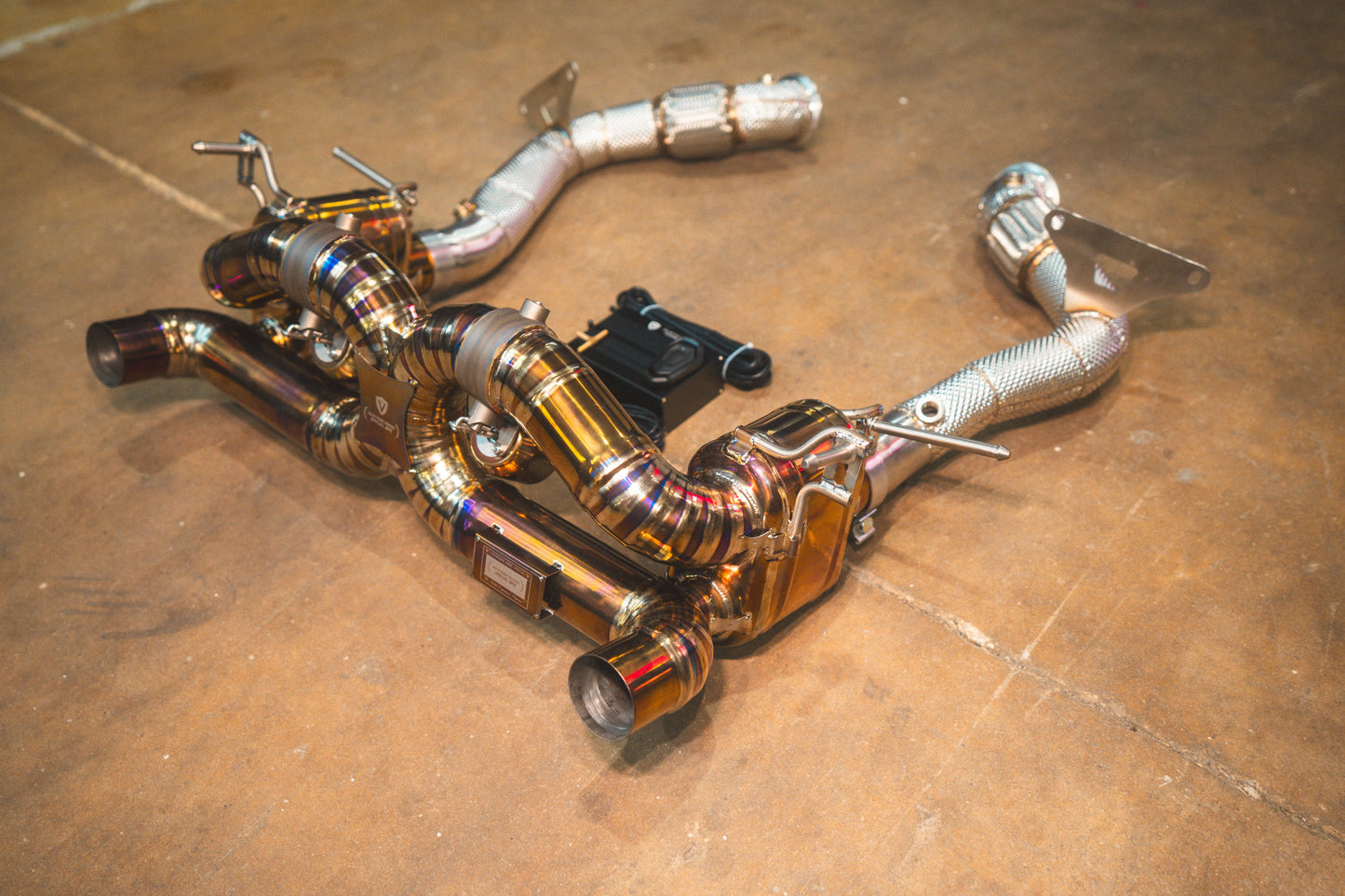 Valvetronic Design Ferrari 488 GTB Valved Sport Exhaust System