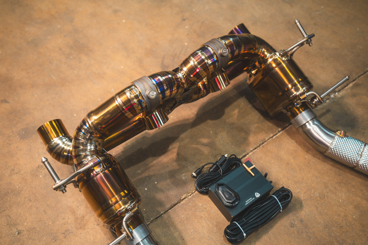 Valvetronic Design Ferrari 488 GTB Valved Sport Exhaust System