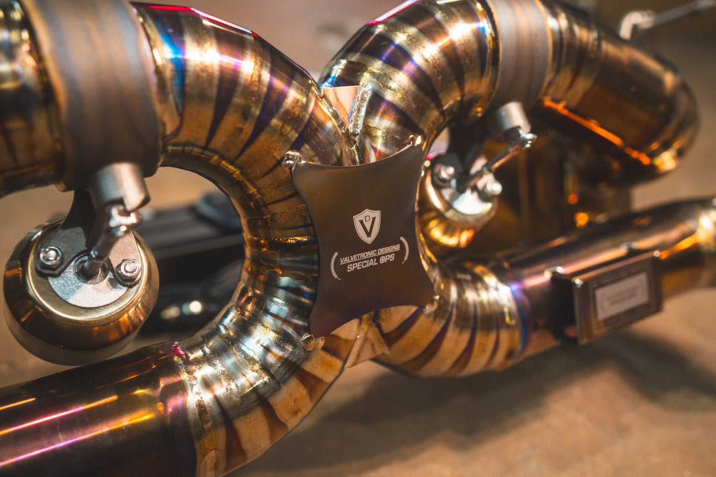 Valvetronic Design Ferrari 488 GTB Valved Sport Exhaust System