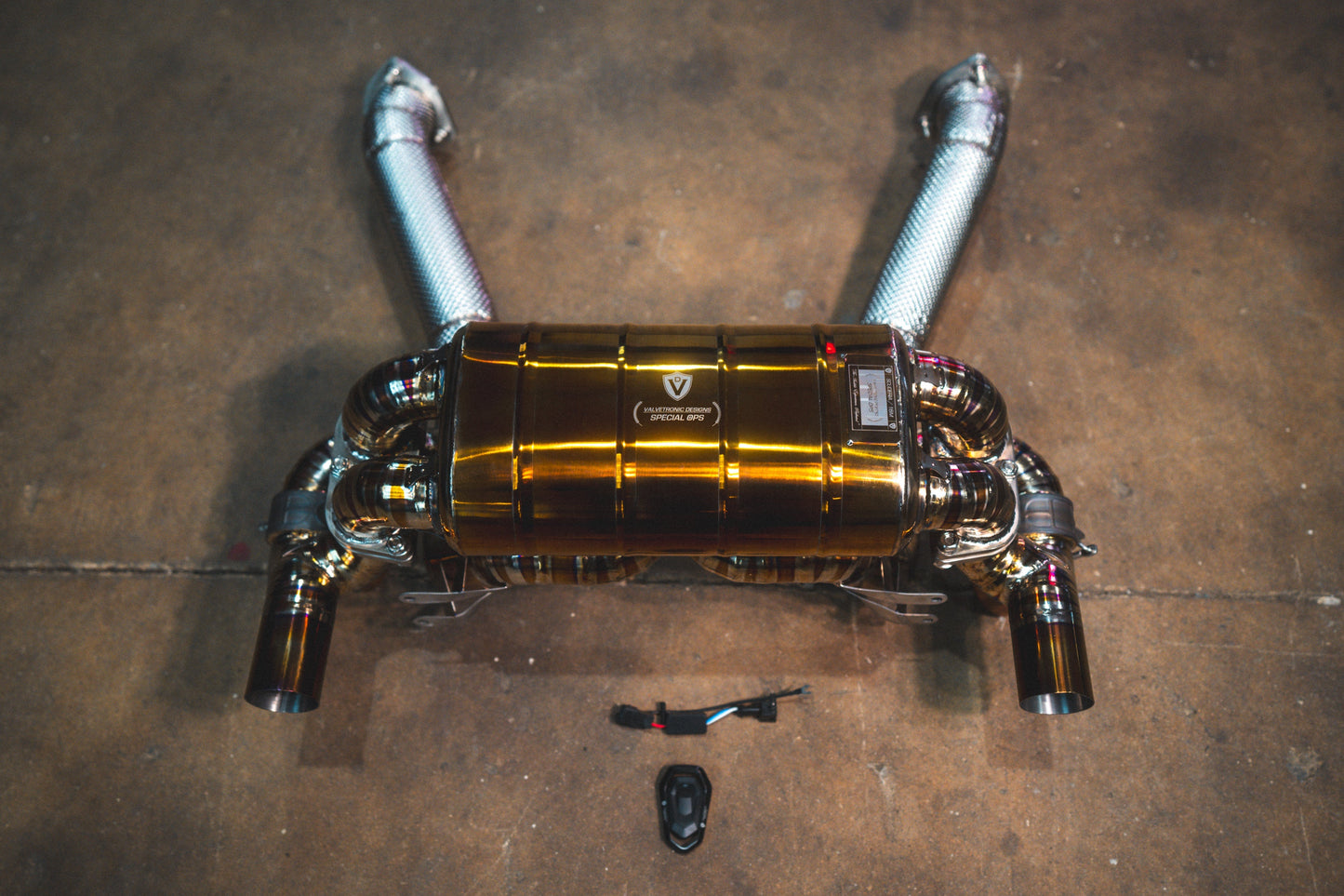 Valvetronic Design Ferrari F430 Scuderia / 16M Valved Sport Exhaust System