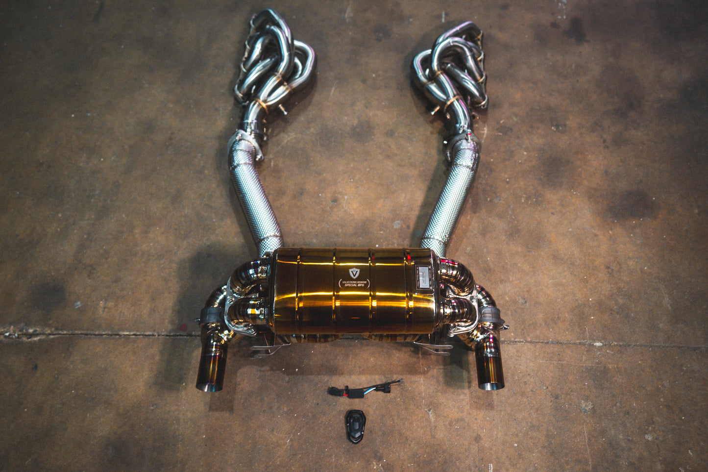 Valvetronic Design Ferrari F430 Scuderia / 16M Valved Sport Exhaust System