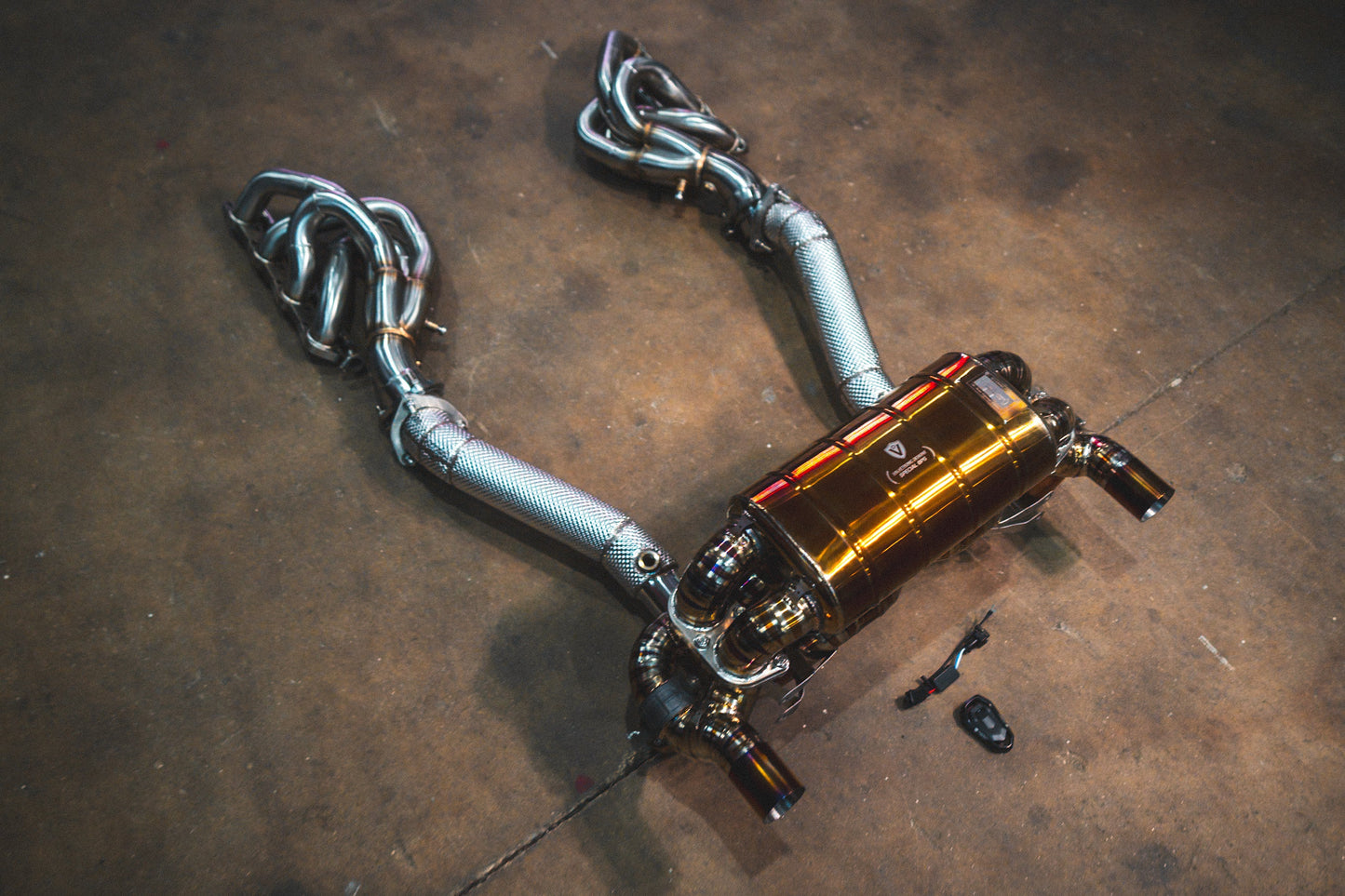 Valvetronic Design Ferrari F430 Scuderia / 16M Valved Sport Exhaust System