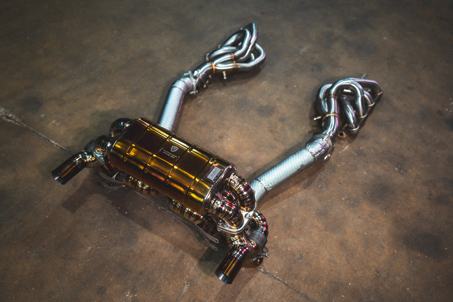 Valvetronic Design Ferrari F430 Scuderia / 16M Valved Sport Exhaust System