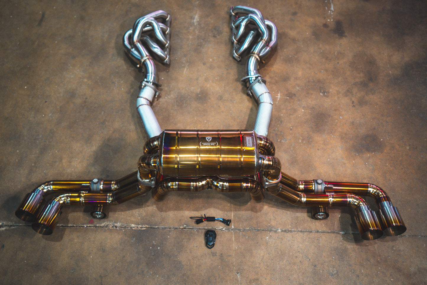 Valvetronic Design Ferrari F430 Valved Sport Exhaust System