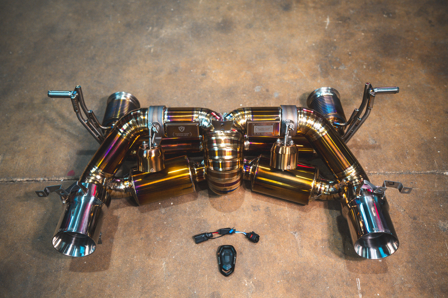 Valvetronic Design Lamborghini Huracan Performante /  EVO / STO / Tecnica Valved Sport Exhaust system