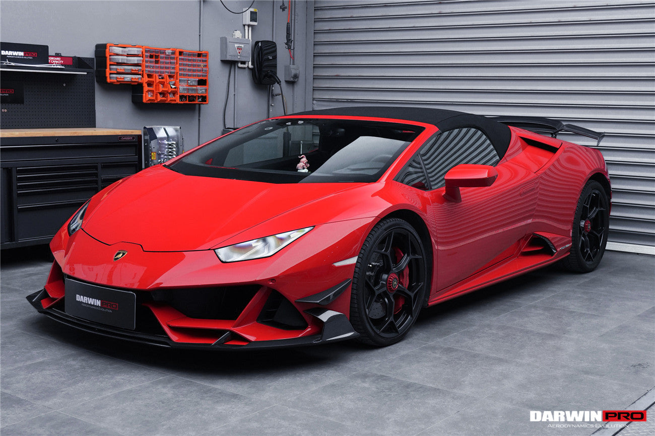 2015-2022 Lamborghini Huracan EVO 4WD ONLY BKSS Style Carbon Front Lip - DarwinPRO Aerodynamics