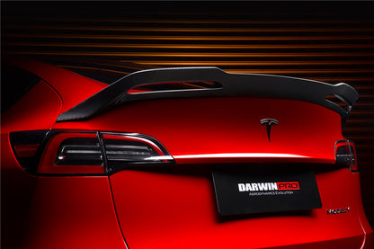 2020-2023 Tesla Model Y IMP Performance Carbon Fiber Trunk Spoiler - DarwinPRO Aerodynamics
