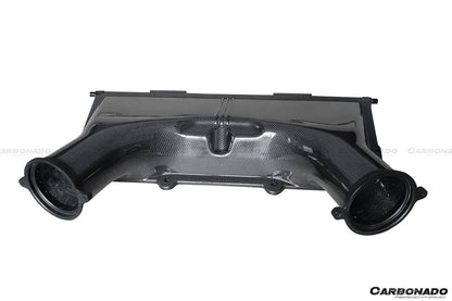 2015-2023 Ferrari F8 & 488 GTB & Spider Dry Carbon Fiber Airbox - Carbonado
