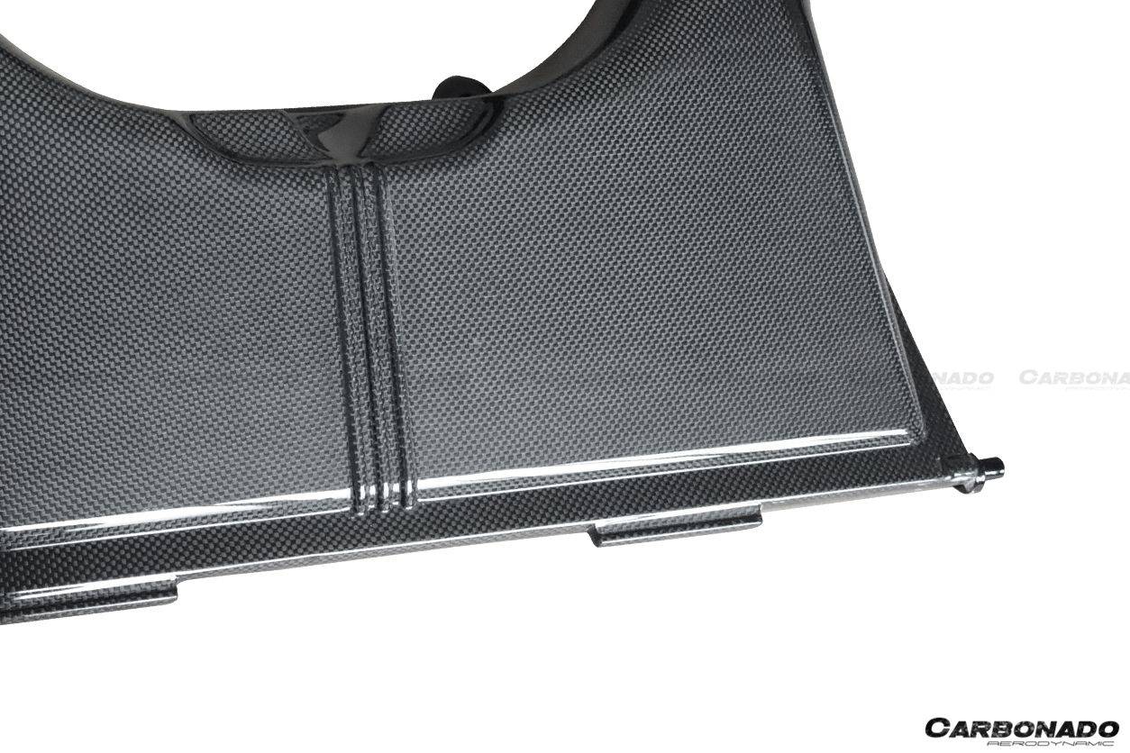 2015-2023 Ferrari F8/488 GTB/Spyder Dry Carbon Fiber Airbox - Carbonado Aero