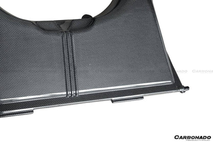 2015-2023 Ferrari F8/488 GTB/Spyder Dry Carbon Fiber Airbox - Carbonado Aero