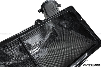 2015-2023 Ferrari F8/488 GTB/Spyder Dry Carbon Fiber Airbox - Carbonado Aero
