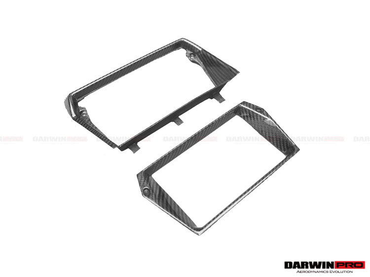 2011-2016 Lamborghini Aventador LP700 Coupe/Roadster Carbon Fiber Screen Surround Panel - DarwinPRO Aerodynamics