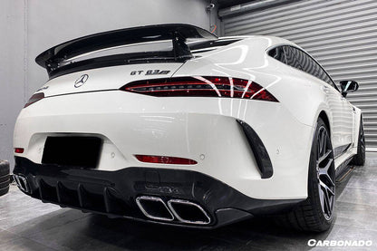 2019-2023 Mercedes Benz AMG GT63/S 4Door Coupe X290 OEM Style Carbon Fiber Rear Diffuser - Carbonado Aero