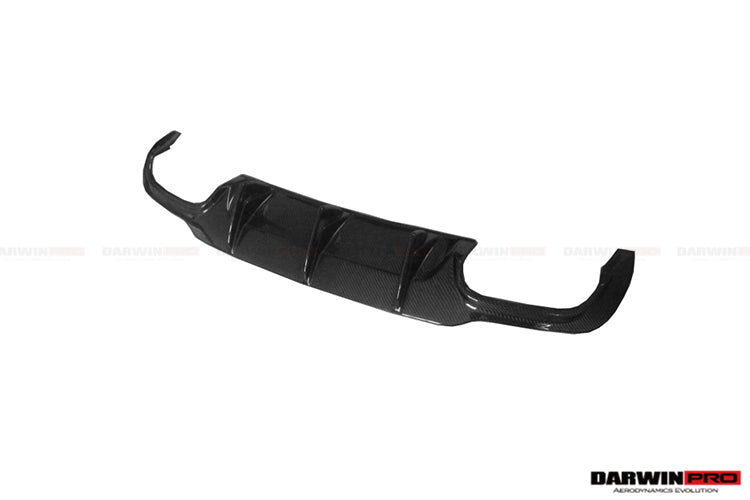 2012-2014 Mercedes Benz W204 C Class Coupe Carbon Fiber Rear Lip - DarwinPRO Aerodynamics