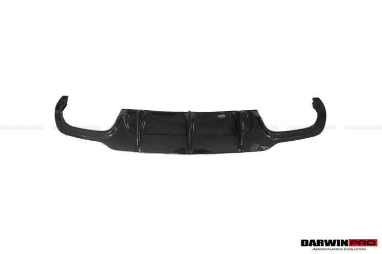 2012-2014 Mercedes Benz W204 C Class Coupe Carbon Fiber Rear Lip - DarwinPRO Aerodynamics
