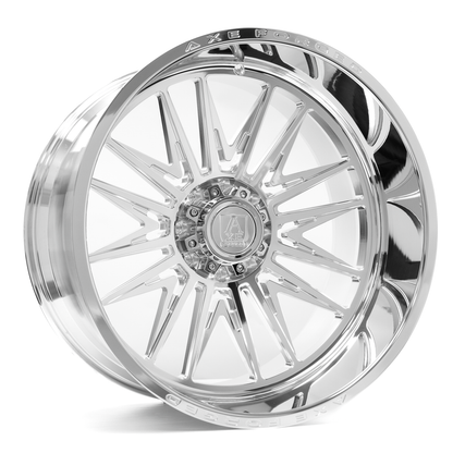 AXE WHEELS AF12 Forged FULLY POLISHED 24x14 ET-76 8x180 (Square Set of 4)