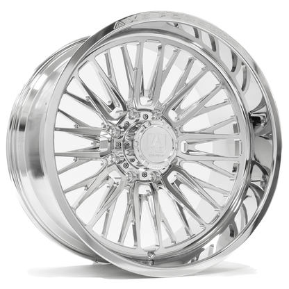AXE WHEELS AF14 Lex Forged FULLY POLISHED 24x12 ET-44 8x180 (Square Set of 4)