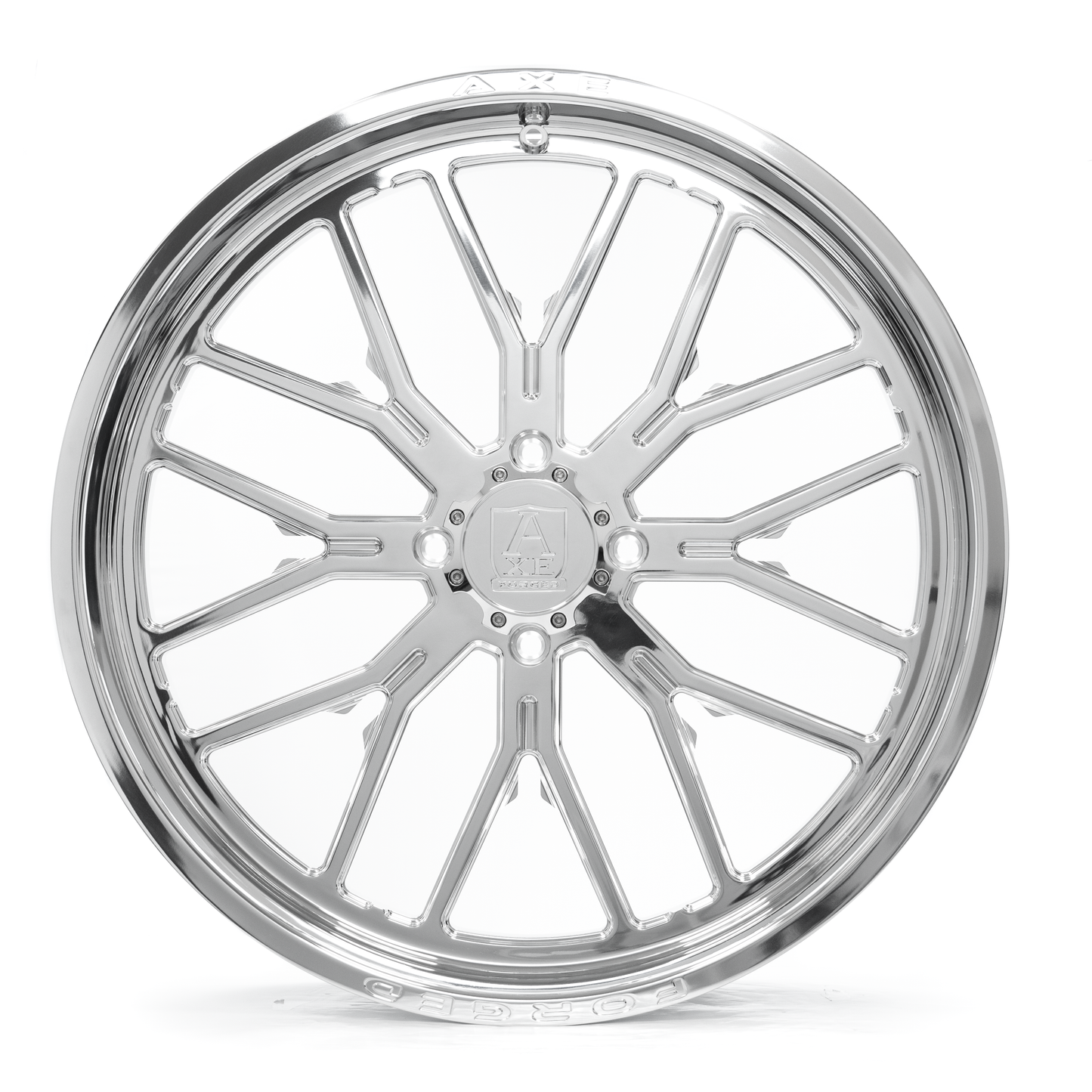 AXE WHEELS AF6 UTV FULLY POLISHED 22x7 ET0 4x137 (Square Set of 4)